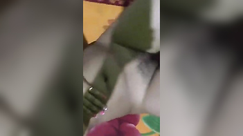 Indian Chick With Pink Nails Spreads Pussy Wide On Cam