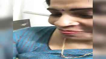 Horny Indian Slut Gets Filthy as Friend Videotapes Her Saggy Tits Under Sari.