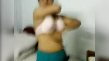 Filthy Hot Marathi Bhabhi with Massive Tits Pleases Cam on Demand