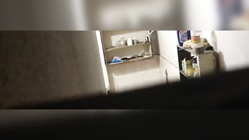Sneaky Bastard Catches Indian Neighbor Rubbing Her Juicy Assets In The Bath