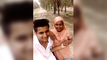 Desi Milf And Boy Grinning Like Perverts Before Diving Into Wild Porn Action
