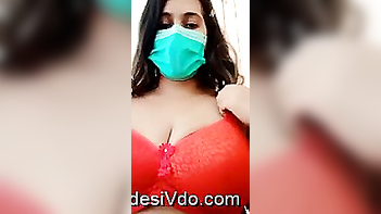 Paki Babe Haseena Flaunting Her Juicy Tits and Seductive Curves
