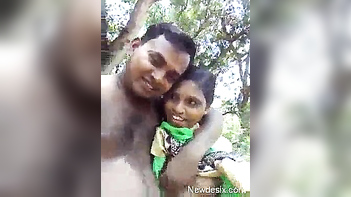 Bihari Village Couple Getting Wild Outdoors Like Fucking Animals