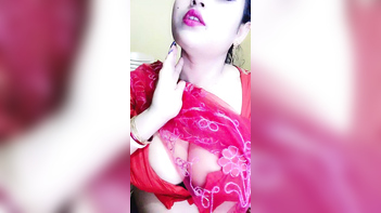 Bhabhi flashing Massive Tits and Pussy in Steamy Sex Session