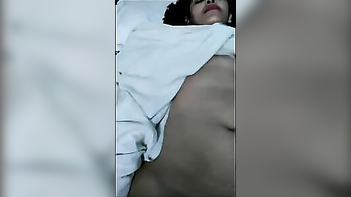 Punjabi Teen Slams Her Massive Tits and Pussy in Front of the Cam