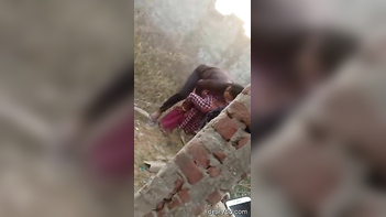 Indian Randi Gets Pounded Outside Like a Fucking Animal