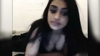 Desi Cam Girl on Skype Dicksucking and Masturbating Like a Fucking Pro