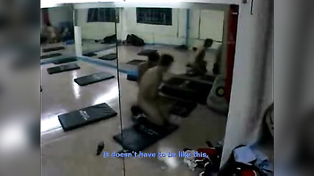 Trainer Gets Pounded Hard In The Gym By A Fucking Daring Man