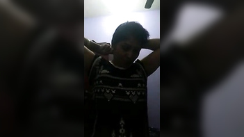 Desi Aunty Strips Down and Changes with Selfie Cam, Damn She’s Filthy Hot