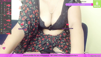 Mallu Slut Jahnavi with Freakin' Massive Tits in a Juicy-ass Mega Collection