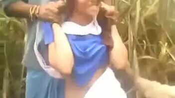 Kerala Teen Fucking Her Lover Outdoors, Horny Slut Gets Wild In Public Mms