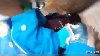 Indian Babe with Massive Tits Under Sari Gets Pounded Like a Pro