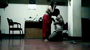 MMS Leak - Village Panchayat Office Sex Tape Caught on Camera