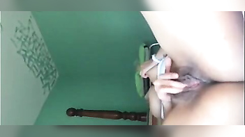 Desi Chick from Bengaluru Pounds Her Pussy with a Juicy Dildo