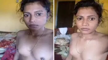 Filthy Indian Babe Teases Her Tiny XXX Tits and Trims Her Wet Pussy.