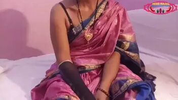 Indian Couple Gets Wild in Steamy First Night Roleplay Scene