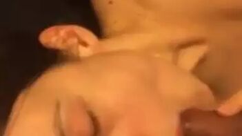 White Teen Sucks Massive Punjabi Dick Like a Pro, Wet Mouth Fucking Savage