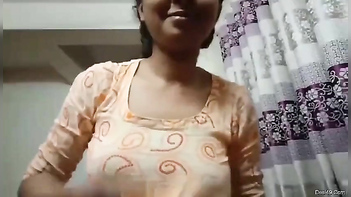 Indian Babe Strips Down While Boyfriend Filming, Fucking Amazing POV Action