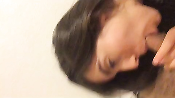 Indian Teen Sucks Dick Like A Pro In Stealthy College Blowjob Session