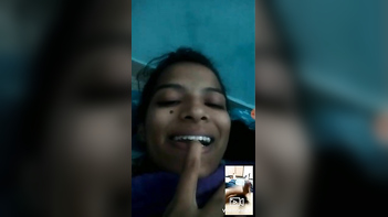 Indian Girl Sucking Dick On Video Call - Wet Pussy, Filthy Talk, Wild Orgasm