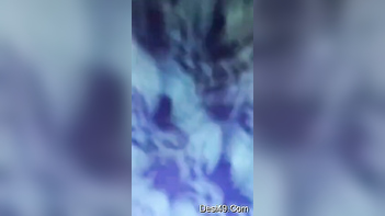 Indian Aunty Flaunts Her Massive Tits While Trying to Act Like a Porn Star.