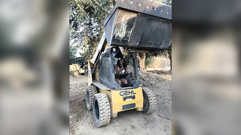 Desi Girl Rides Bobcat Maya Like a Wild Bitch