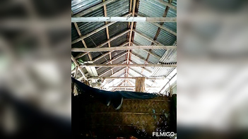 Desi Chick Flashing Her Massive Tits and Pussy Close-Up