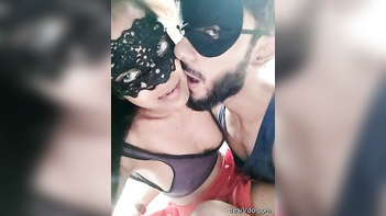 Boyfriend Kisses His Girl Lip-to-Lip, Sucks Her Juicy Boobs, Wild Sex Ensues