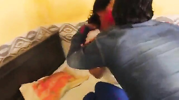 Tamil Aunty with Massive Tits in a Real-Life Porn Extravaganza