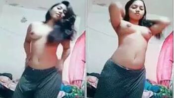 Desi Wife Strips Down, Guys Jack Off Watching Her Sexy Ass On Cam