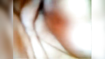 Indian Dude Furiously Fingers His Girlfriend's Dripping Wet Pussy on Webcam.
