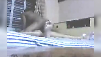 Hell, Watch Her Change In Bedroom But She Fucking Forgot The Door Was Open