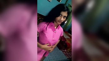 Indian Teen With Big Boobs Gets Fucked Hard In College Dorm, Caught On Camera
