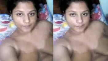 Indian Wife Shows Off Her Juicy Boobies and Shaved Pussy in Amateur Sex Tape