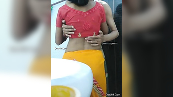 Desi Babe Lets BF Grope Her Insanely Sexy Body In Wild Session