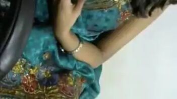 Indian Babe In Luxe Dress Gets Soaked Touching Her Juicy Tits