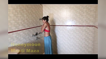 Sensational Desi Bhabhi Showers in Pleasure with Lover: Watch the MMS Now!