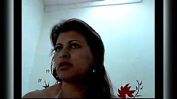 Sizzling Hot Desi Bhabhi: Revealing Her Big Boobs in Transparent White Bra!