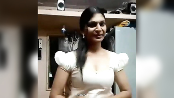South Tamil Girls Showing Off Their Freaky Cleavage in a Wild Musical Frenzy