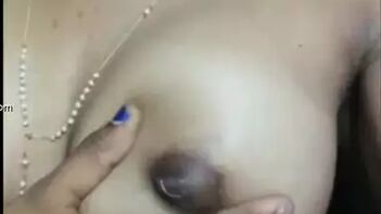 Desi Chick With Tiny Tits Boldly Shows Off Her Seductive Curves