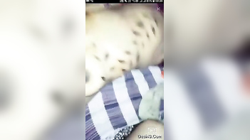 Desi Chick Snoring Naked While Boyfriend Sneaks Filming Her Inked Tits and Pussy
