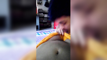 Desi GF Sucking Dick Like a Pro, Tits Everywhere, Wild Blowjob Session