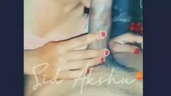 Indian Bhabi Gives Sloppy Blowjob, Fucking Like a Total Slut, Massive Cum Facial.
