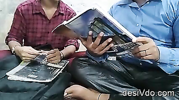 College Chick Gets Roughly Fucked by Sneaky Tutor in Wild Sex Session