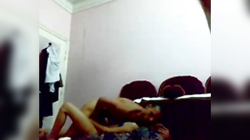 Desi Wife Sucks Nephew’s Dick in Stealth Blowjob Action
