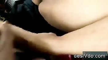 My Curvy Rekha Aunty in the Car - Risky Public Sex Encounter