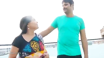 Desi Housewife Lures XXX Neighbor for Some Wild Sex Games Action