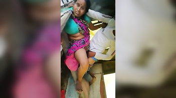 Desi Aunty Takes a Hard Pounding from a Horny Young Stud