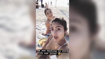 Desi Chick Gets Pounded on the Beach - Wild Sex with a Gorgeous Babe