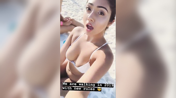 Desi Chick Gets Pounded on the Beach - Wild Sex with a Gorgeous Babe